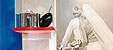 Kitchenware display (Gambero Rosso  Rome)